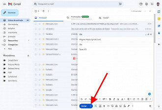 Passo 2 de: Como agendar um e-mail no Gmail pelo computador