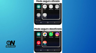 Passo 3 de: Como ativar o Modo Segurança no smartphone Samsung?