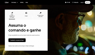 Passo 1 de: Como pedir um Uber pelo computador