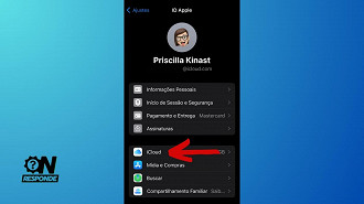 Passo 2 de: 1. Como acessar as recomendações para aliviar o armazenamento em seu iCloud?