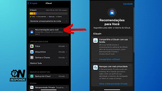 Passo 3 de: 1. Como acessar as recomendações para aliviar o armazenamento em seu iCloud?