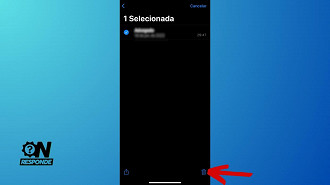 Passo 3 de: 7. Como excluir mensagens de voz?