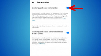 Passo 4 de: Como Ficar Offline no Messenger pelo Celular?