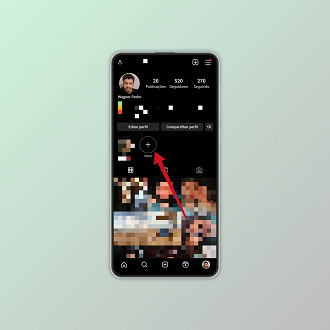 Passo 2 de: Como criar um Destaque no Instagram