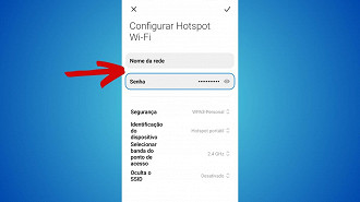 Passo 3 de: Como configurar o Hotspot Wi-Fi no Xiaomi?