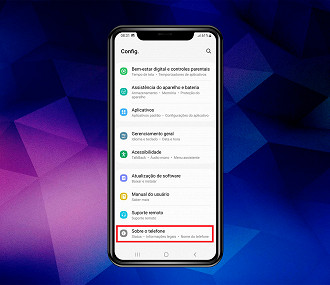 Passo 3 de: Como formatar o Galaxy A14 e restaurar as configurações de fábrica