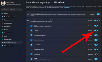 Passo 4 de: Como ver quais aplicativos estão usando o microfone no Windows 11