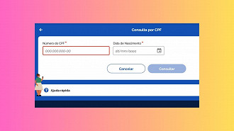 Passo 3 de: Como Verificar minha Inscrição no Cadastro Único via CPF através do site?