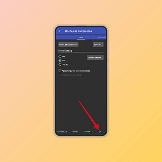 Passo 4 de: Como criar um arquivo ZIP no Android