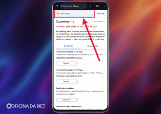 Passo 2 de: Como ativar o novo modo de leitura do Chrome em celulares Android