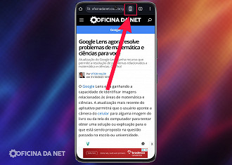 Passo 6 de: Como ativar o novo modo de leitura do Chrome em celulares Android