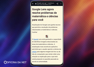 Passo 10 de: Como ativar o novo modo de leitura do Chrome em celulares Android