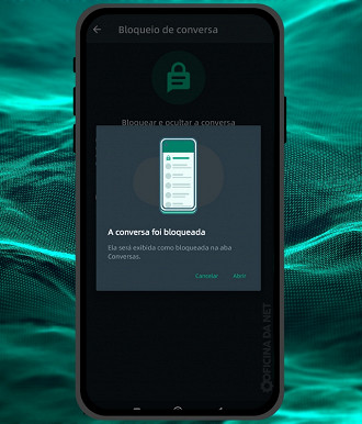 Passo 5 de: Como proteger conversas do WhatsApp com a biometria