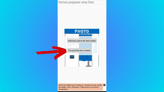 Passo 2 de: Como tirar foto 3x4 no celular com o app Foto para Documentos?