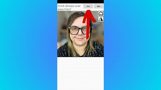 Passo 3 de: Como tirar foto 3x4 no celular com o app Foto para Documentos?