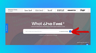 Passo 2 de: Como descobrir a fonte de uma imagem via WhatTheFont?