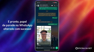 Passo 8 de: WhatsApp: Como alterar papel de parede e personalizar a conversa