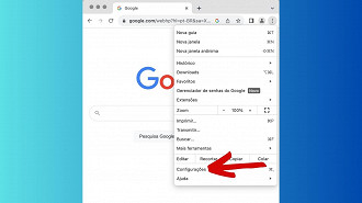 Passo 2 de: Como desativar o preenchimento automático de dados no Google Chrome?