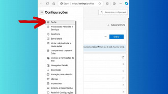 Passo 3 de: Como desativar o preenchimento automático de dados no Microsoft Edge?