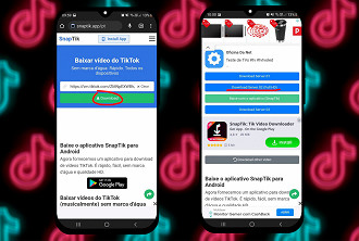 Passo 2 de: Como baixar vídeo do TikTok (sem marca d'agua)