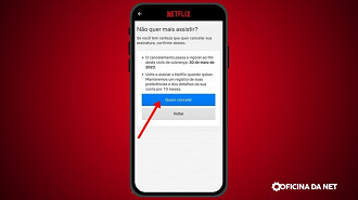 Passo 4 de: Como cancelar a Netflix pelo celular