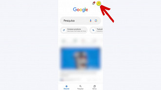 Passo 2 de: Como apagar o histórico de pesquisa do Google via celular?