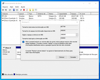 Passo 8 de: Como corrigir erro 'Não é possível reduzir um volume' no Windows 11