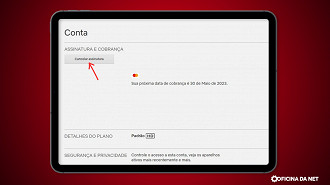 Passo 2 de: Como cancelar a Netflix pelo PC