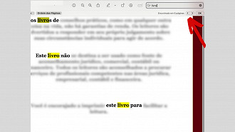 Passo 4 de: Como pesquisar palavras ou frases em um arquivo PDF?