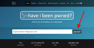 Passo 2 de: Como descobrir se seus dados foram vazados na internet