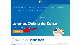 Passo 2 de: Como apostar na Mega da Virada no site?