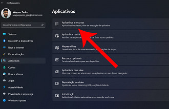 Passo 3 de: Como desativar aplicativos em segundo plano no Windows 11