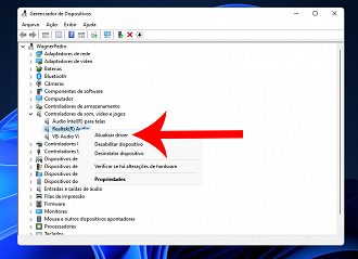 Passo 3 de: Como atualizar drivers de áudio no Windows 11