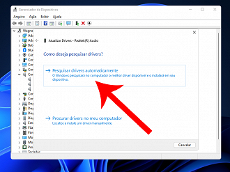Passo 4 de: Como atualizar drivers de áudio no Windows 11
