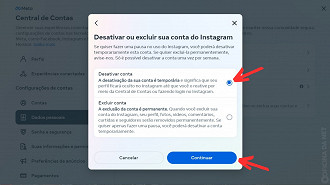 Passo 8 de: Como desativar o Instagram pelo PC