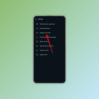 Passo 4 de: Como cadastrar um e-mail no WhatsApp
