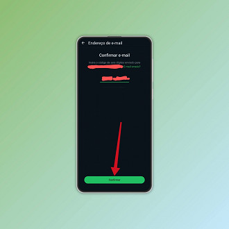 Passo 6 de: Como cadastrar um e-mail no WhatsApp
