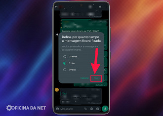 Passo 5 de: Como fixar uma mensagem no WhatsApp