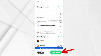 Passo 7 de: Como enviar presentes pelo Rappi
