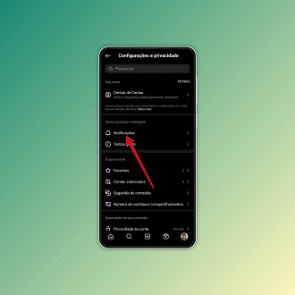 Passo 3 de: Como ativar o modo silencioso do Instagram