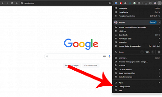 Passo 2 de: Como alterar o nível de zoom padrão do Google Chrome