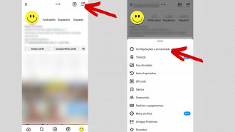 Passo 2 de: Como Bloquear Assuntos Específicos no Instagram?