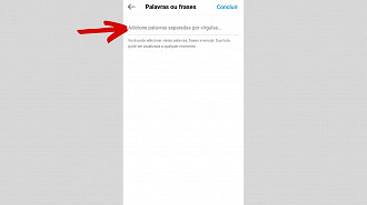 Passo 5 de: Como Bloquear Assuntos Específicos no Instagram?