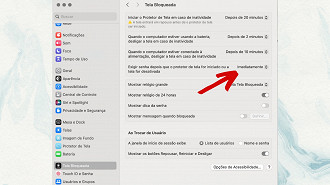 Passo 3 de: Como proteger seu Mac com senha quando a proteção de tela é exibida?