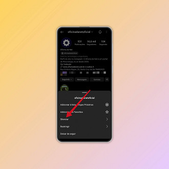 Passo 2 de: Como silenciar alguém no Instagram