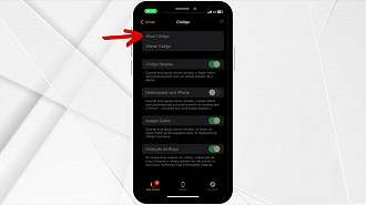Passo 3 de: Como configurar uma Senha para o Apple Watch via iPhone?