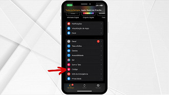 Passo 2 de: Como configurar uma Senha para o Apple Watch via iPhone?