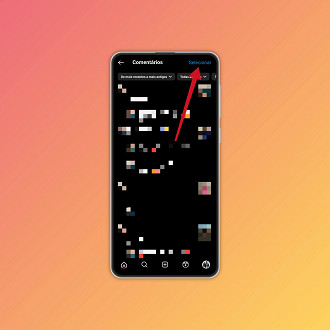 Passo 4 de: Como excluir vários comentários de uma só vez no Instagram