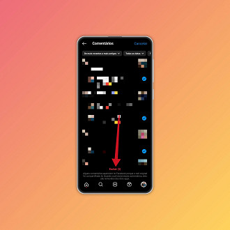 Passo 6 de: Como excluir vários comentários de uma só vez no Instagram