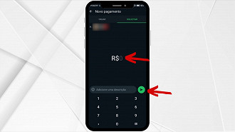 Passo 3 de: Como configurar e cobrar uma pessoa via WhatsApp Pay?